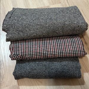 Wool fabric bundle || remnants || NEW